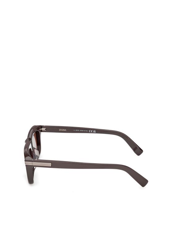 26FW 에르메네질도제냐 선글라스 EZ0301 50E LIGHT BOWN STRIPED BROWN - ERMENEGILDO ZEGNA