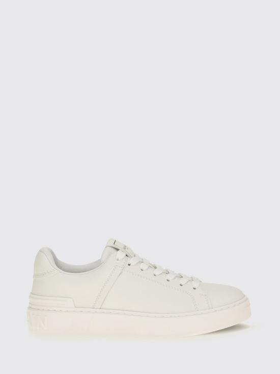 26FW 발망 스니커즈 HN1VI690LVTR 0FA WHITE DOM