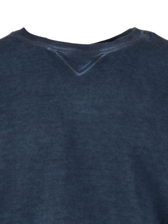 26SS 돈답 긴팔 티셔츠 UF775KF0260UPTD Blue - DONDUP