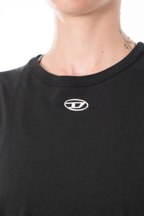 26SS 디젤 T-노미-Od-S1 코튼 티셔츠 A20399 0JMBB 900 Black - DIESEL