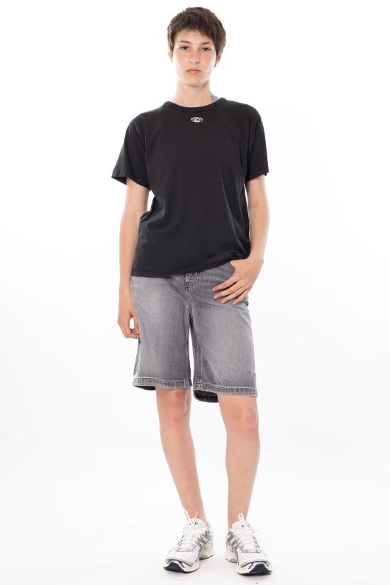 26SS 디젤 T-노미-Od-S1 코튼 티셔츠 A20399 0JMBB 900 Black - DIESEL