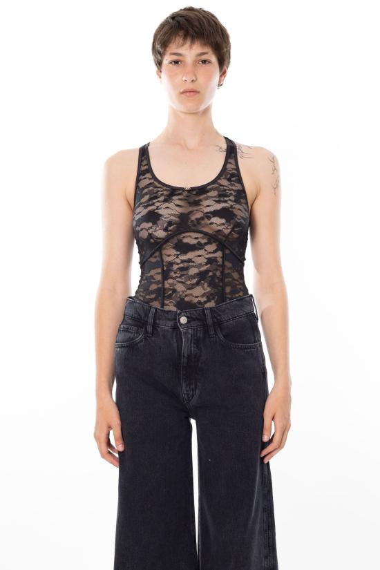 26SS 디젤 EZZY-UTLT 바디수트 A20169 0DRAK 9XX Black
