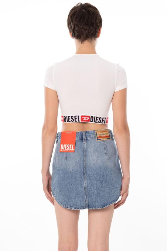 26SS 디젤 이르마-D-코어 티셔츠 A18273 0NJAP 100 White - DIESEL