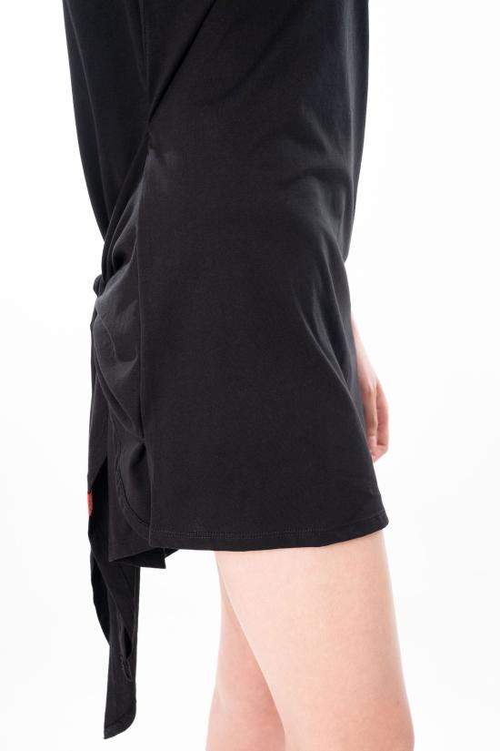 26SS 디젤 D-Elvor 이보르 티셔츠 드레스 A19232 0NIAX 9XX Black - DIESEL