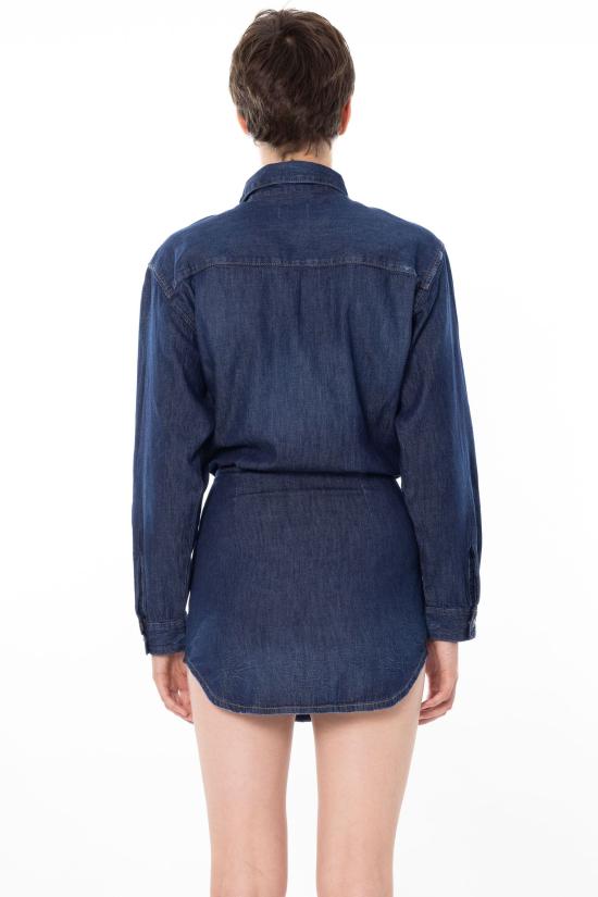26SS 디젤 데님 원피스 A21457 0DBDB 01 Denim - DIESEL