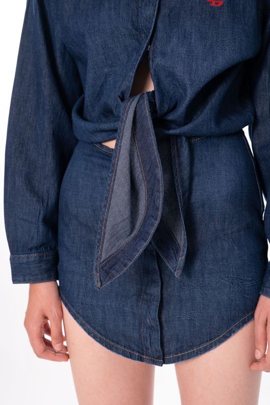 26SS 디젤 데님 원피스 A21457 0DBDB 01 Denim - DIESEL