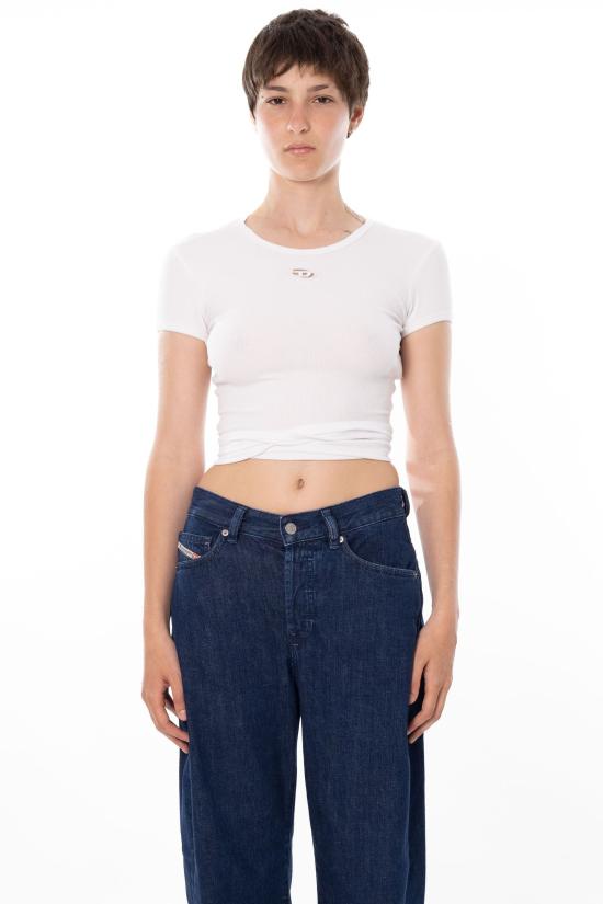 26SS 디젤 반팔 티셔츠 A21197 0EJAI 100 White