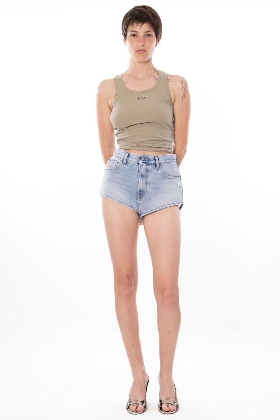 26SS 디젤 데님 숏팬츠 A03557 007DM 01 Denim - DIESEL