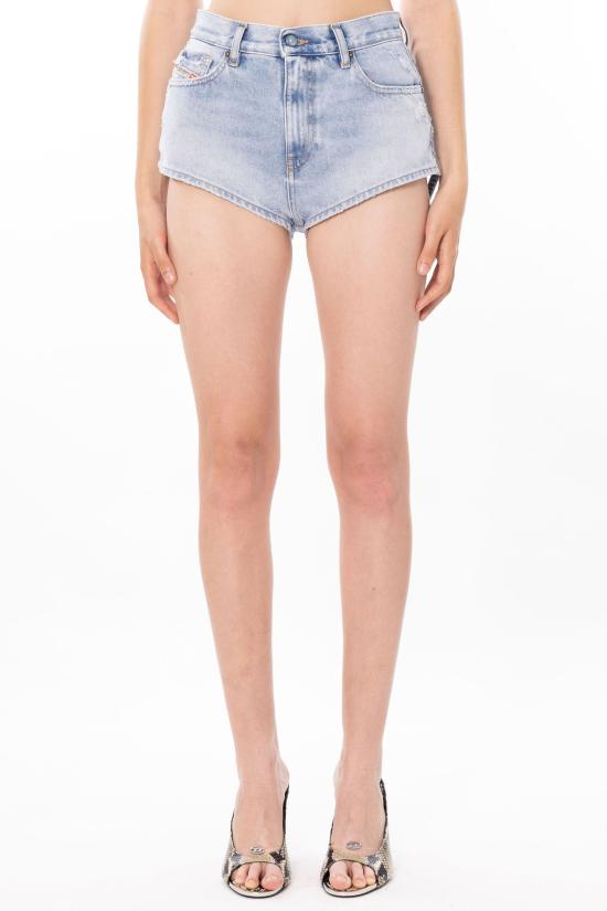 26SS 디젤 데님 숏팬츠 A03557 007DM 01 Denim