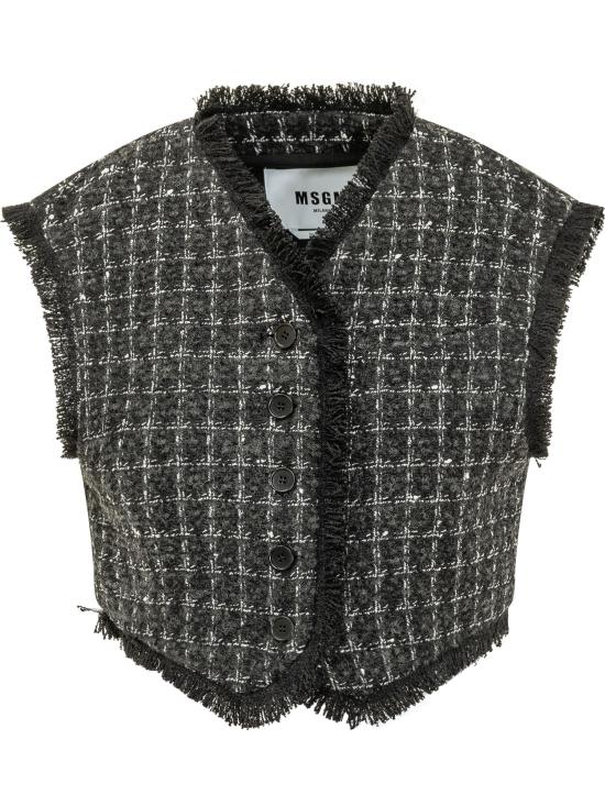 26FW 엠에스지엠 베스트 4141MDW01A267506 98 BLACK MULTI