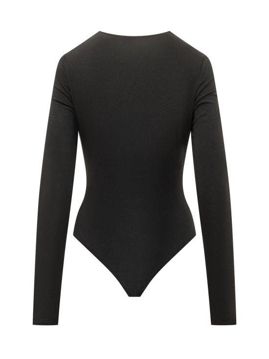 26FW 안다마네 반팔 티셔츠 T200771ATJV053 999 BLACK - ANDAMANE