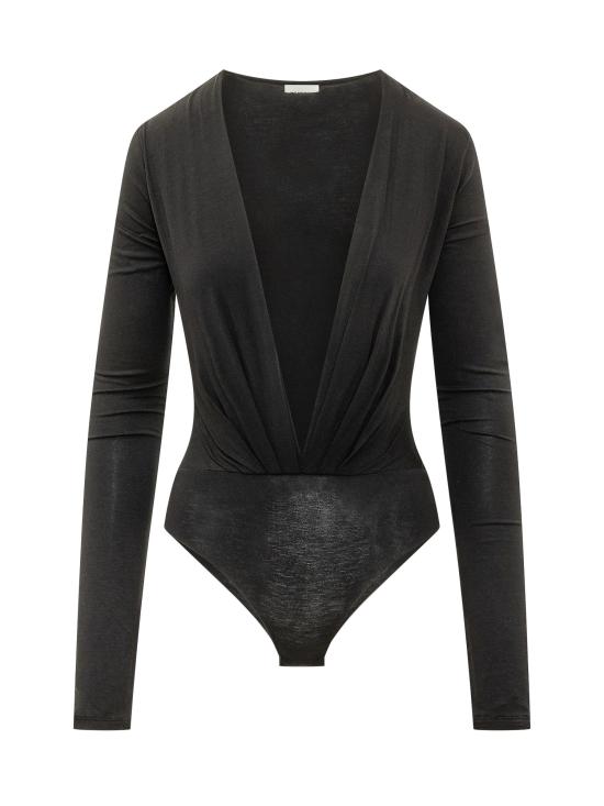26FW 안다마네 반팔 티셔츠 T200771ATJV053 999 BLACK