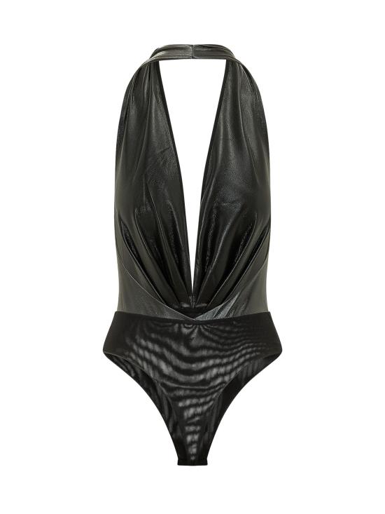 26FW 안다마네 반팔 티셔츠 T200763ATNP152 999 BLACK - ANDAMANE