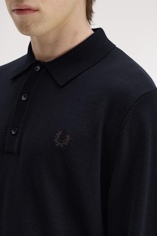 26FW 프레드페리 폴로 티셔츠 K4535 421 Navy - FRED PERRY