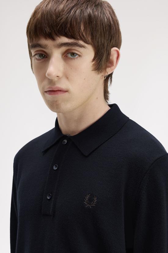 26FW 프레드페리 폴로 티셔츠 K4535 421 Navy - FRED PERRY