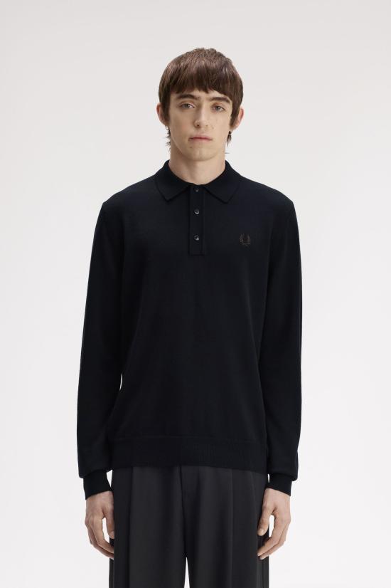 26FW 프레드페리 폴로 티셔츠 K4535 421 Navy - FRED PERRY