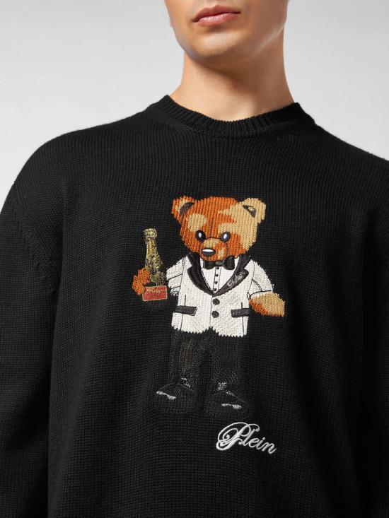 26SS 필립 플레인 스웨터 FAECMKO1528PTE003N 02 Black - PHILIPP PLEIN