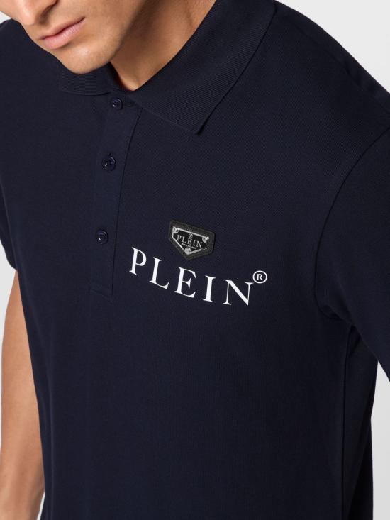 26SS 필립 플레인 폴로 티셔츠 UADCMTK7980PJY002N 14 Blue - PHILIPP PLEIN