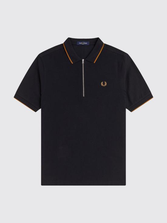 26SS 프레드페리 폴로 티셔츠 M2480 102 Black - FRED PERRY