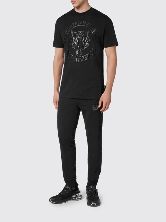 26SS 플레인스포츠 반팔 티셔츠 SADCMTK6929SJY001N 02 Black - PLEIN SPORT