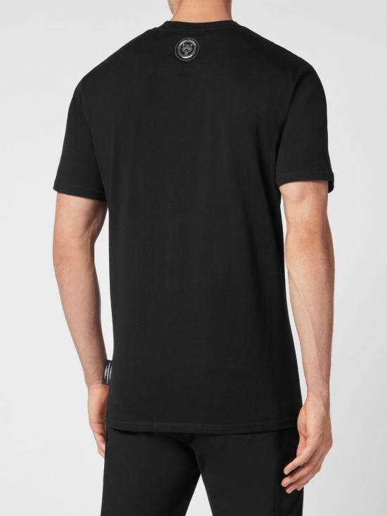 26SS 플레인스포츠 반팔 티셔츠 SADCMTK6929SJY001N 02 Black - PLEIN SPORT