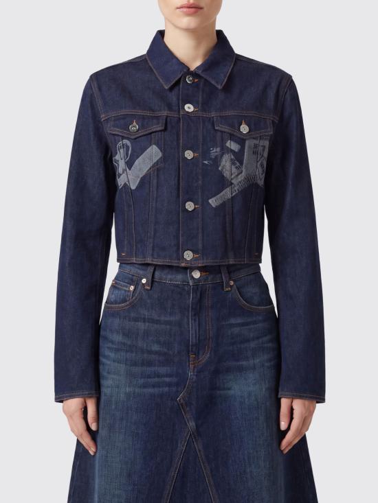 26SS 장 폴 고티에 데님 자켓 2601WJA035D027 57 Blue