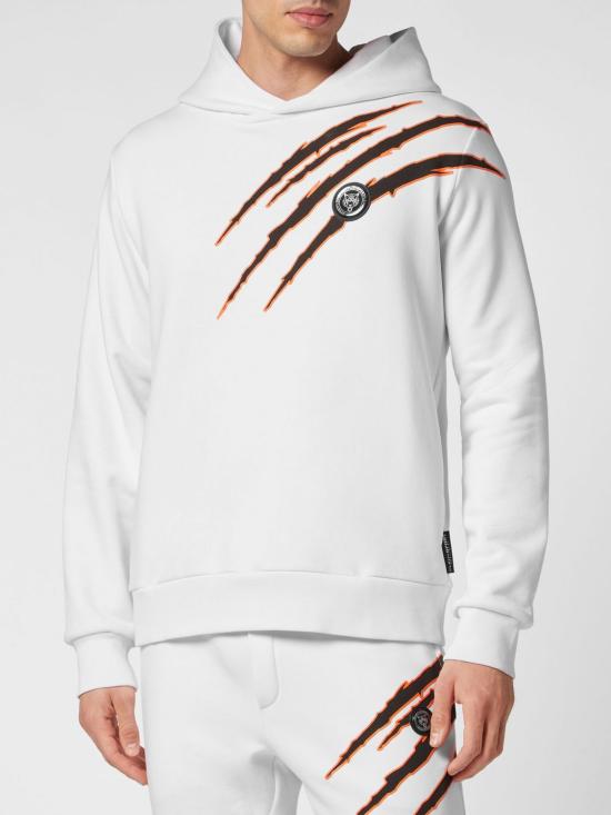 26SS 플레인스포츠 후드 티셔츠 SADCMJB3246SJO001N 01 White