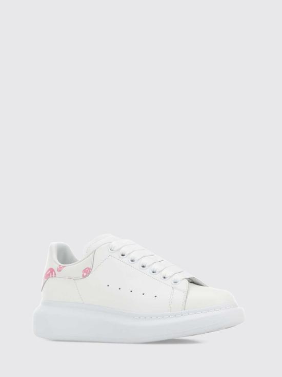 26FW 알렉산더 맥퀸 오버사이즈드 스니커즈 553770WIAKB 9052 White - ALEXANDER MCQUEEN