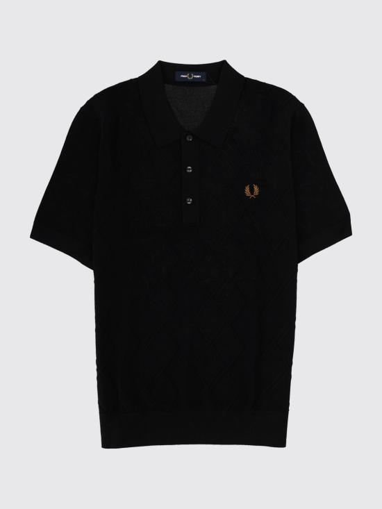 26SS 프레드페리 반팔 셔츠 K9748 102 Black - FRED PERRY