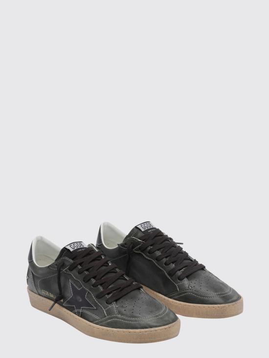 26FW 골든구스 볼 스타 스웨이드 스니커즈 GMF00117F00872536105 Green - GOLDEN GOOSE