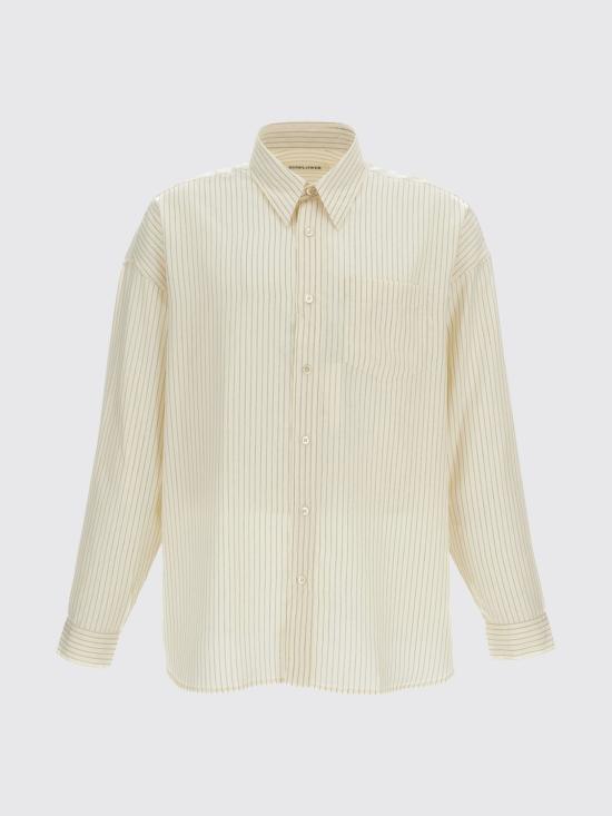 26FW 선플라워 긴팔 셔츠 1325 010 White - SUNFLOWER