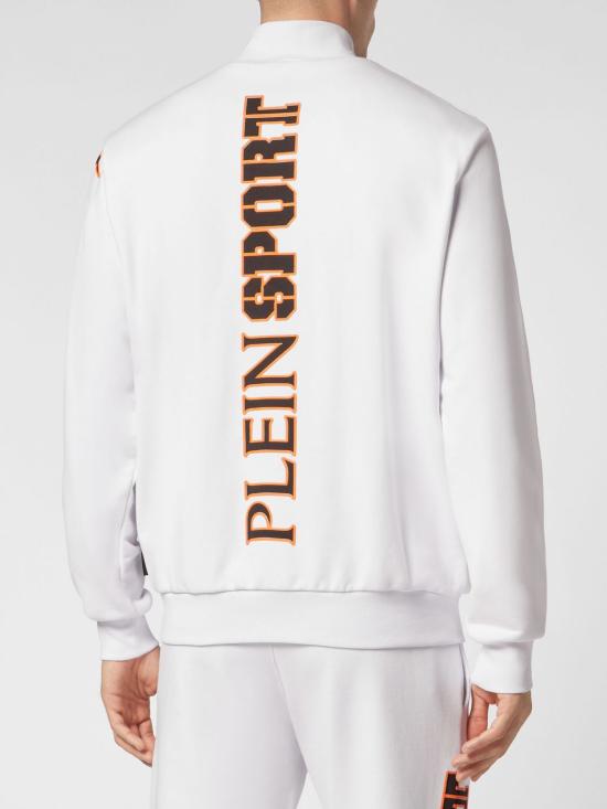 26SS 플레인스포츠 긴팔 티셔츠 SADCMJB3247SJO001N 01 White - PLEIN SPORT