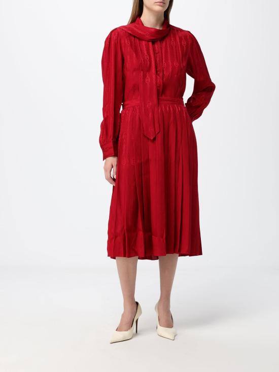 26FW 구찌 블라우스 865102ZAM48 6199 Red - GUCCI