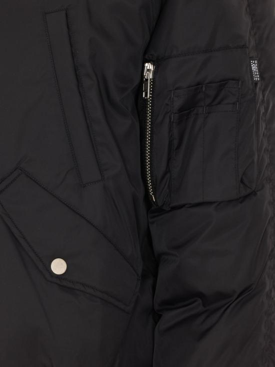 26FW MM6 메종마르지엘라 숏패딩 SH0AM0100M36018 900 Black - MM6 MAISON MARGIELA