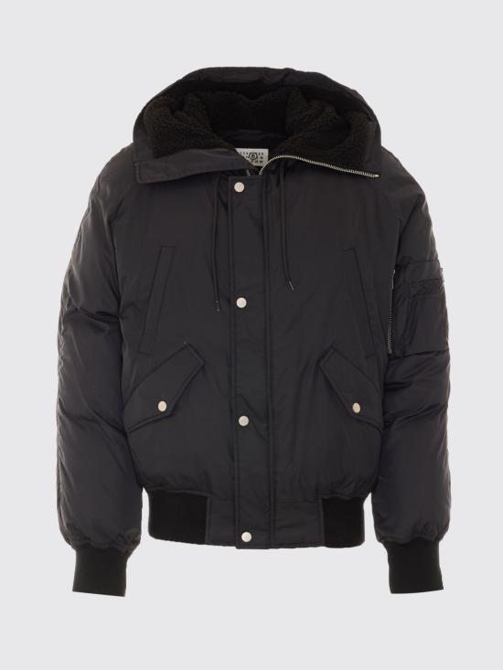 26FW MM6 메종마르지엘라 숏패딩 SH0AM0100M36018 900 Black - MM6 MAISON MARGIELA