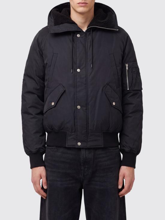 26FW MM6 메종마르지엘라 숏패딩 SH0AM0100M36018 900 Black
