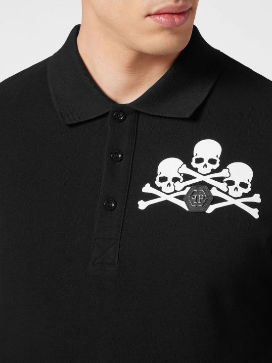 26SS 필립 플레인 폴로 티셔츠 LABCMTK7664PJY002N 02 Black - PHILIPP PLEIN