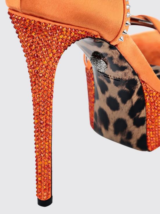 26SS 필립 플레인 힐/펌프스 PAASWSA0418PCO058N 20 Orange - PHILIPP PLEIN