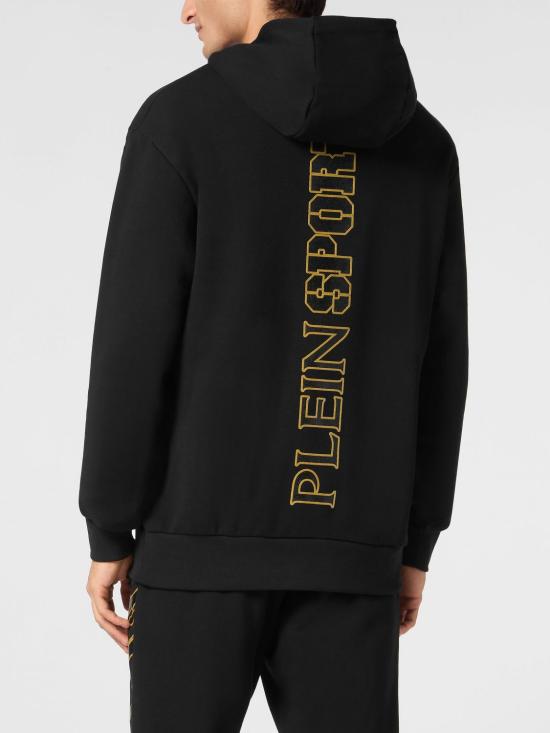 26SS 플레인스포츠 후드 티셔츠 SAECMJB3588STE001N 0293 Black - PLEIN SPORT