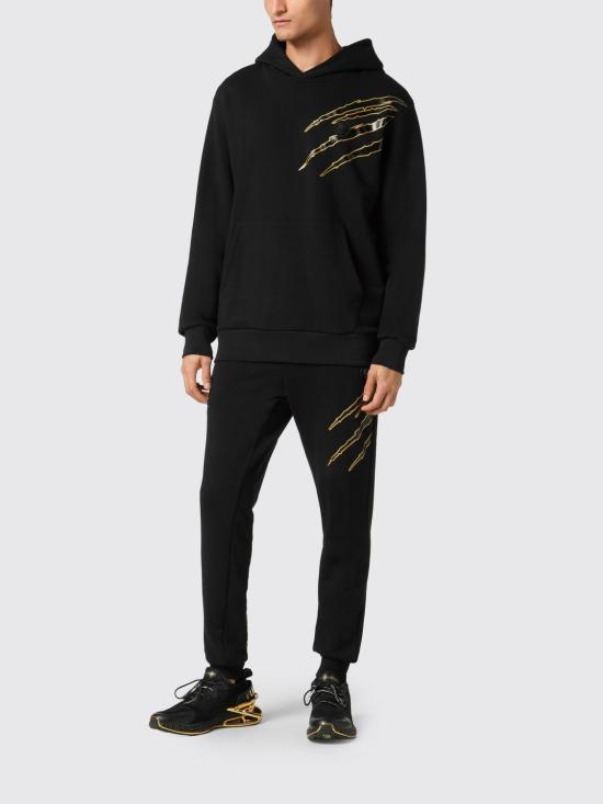 26SS 플레인스포츠 후드 티셔츠 SAECMJB3588STE001N 0293 Black - PLEIN SPORT