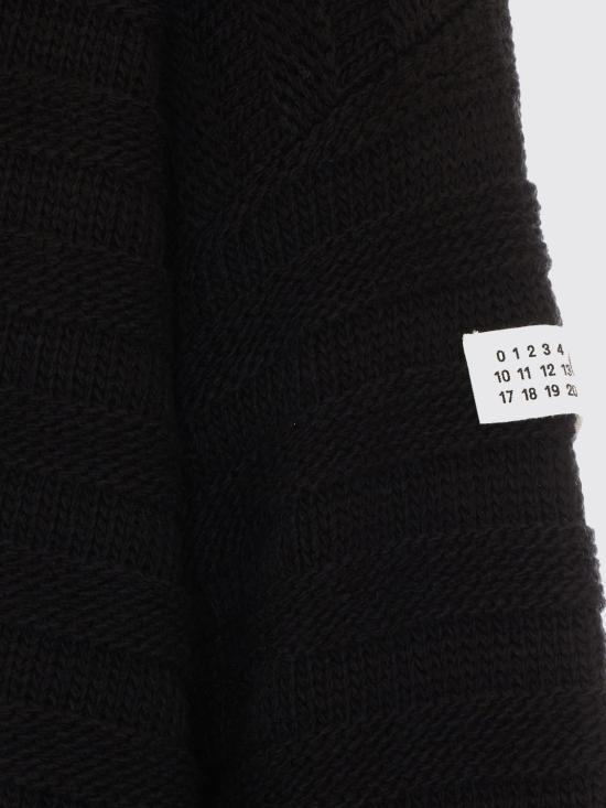 26FW MM6 메종마르지엘라 터틀넥 SH0HA0004M13040 900 Black - MM6 MAISON MARGIELA