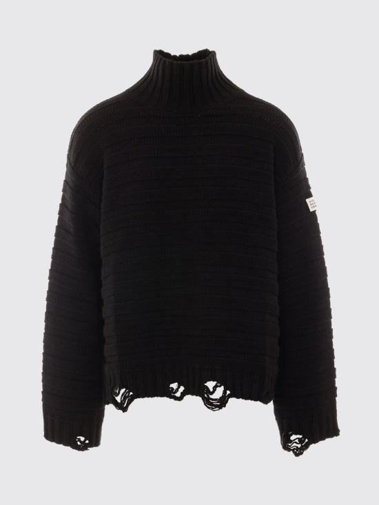 26FW MM6 메종마르지엘라 터틀넥 SH0HA0004M13040 900 Black - MM6 MAISON MARGIELA