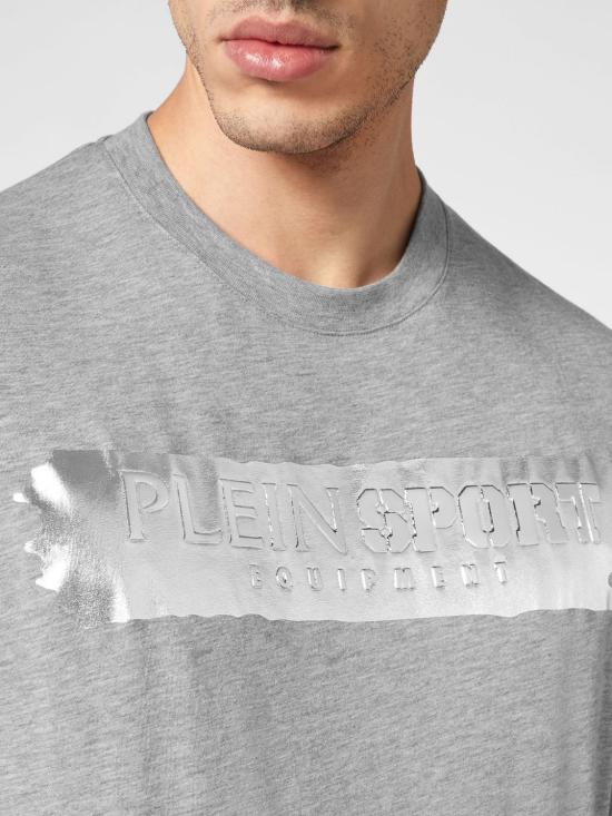 26SS 플레인스포츠 반팔 티셔츠 SACCMTK6036SJY001N 10 Grey - PLEIN SPORT