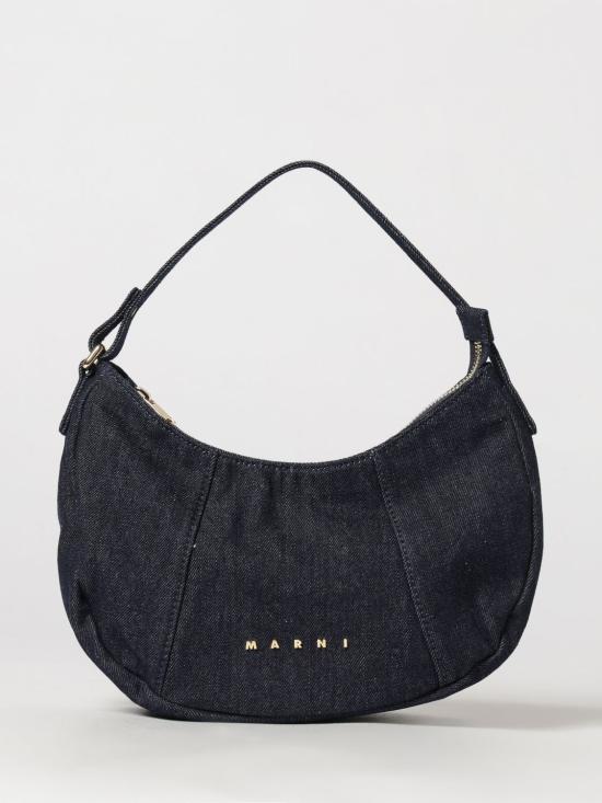 26FW [키즈] 마르니 숄더백 M02039M00YH 0M01 Denim
