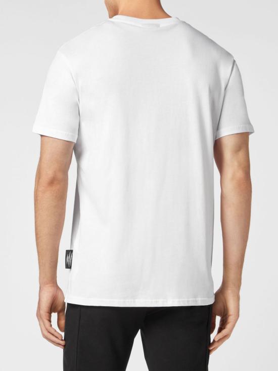 26SS 플레인스포츠 반팔 티셔츠 SADCMTK6907SJY001N 01 White - PLEIN SPORT