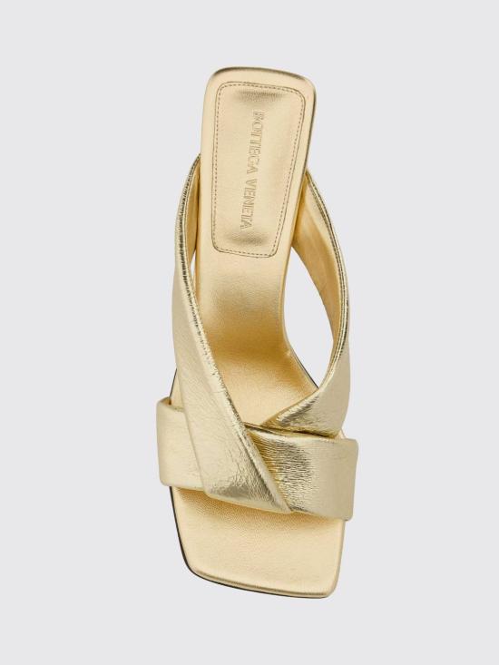 26SS 보테가베네타 힐/펌프스 837834V5WD0 8116 Gold - BOTTEGA VENETA