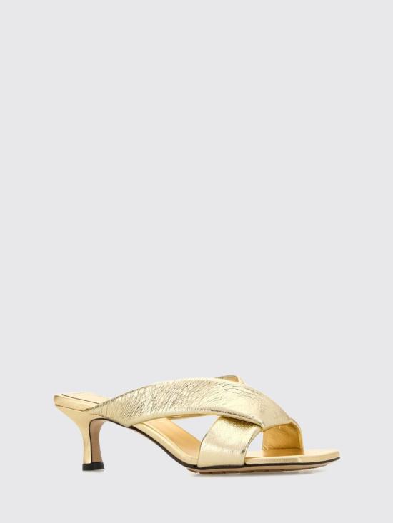 26SS 보테가베네타 힐/펌프스 837834V5WD0 8116 Gold - BOTTEGA VENETA