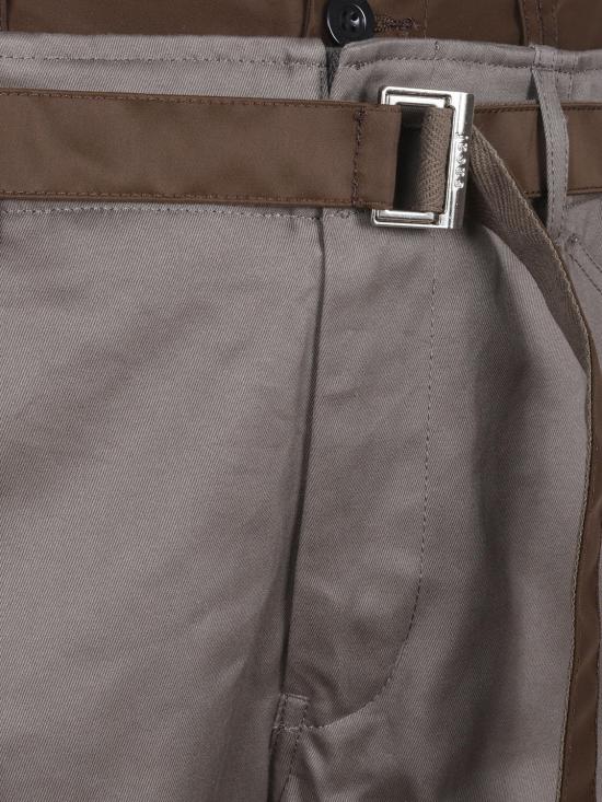 26SS 사카이 스트레이트 팬츠 2603910M 301 Grey - SACAI