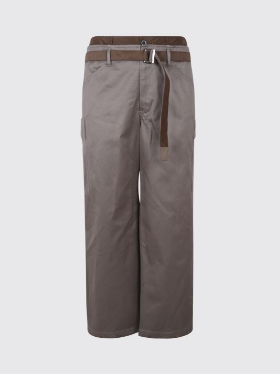 26SS 사카이 스트레이트 팬츠 2603910M 301 Grey - SACAI