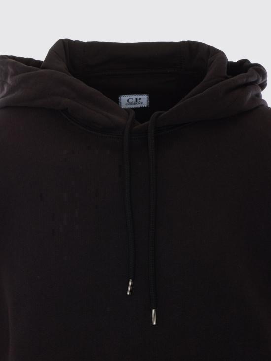 26FW 씨피 컴퍼니 후드 티셔츠 RCCMSS714M005086W 999 Black - C.P. COMPANY